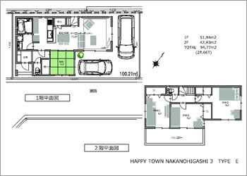 伊丹市 中野東 新築戸建て 間取り図5